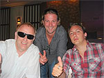 Deville Schober from Brainstorm, Christian F��ler/CMC Entertainment, Leo Nicholas/Wolf At Your Door Records